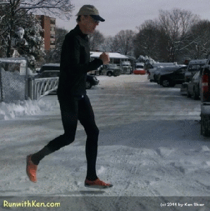 Barefoot Running Technique--in Minimalist Shoes--Copyright (c) 2014 by Ken Skier